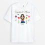 2185FR2 t shirt le jardin de mamie colore personnalise