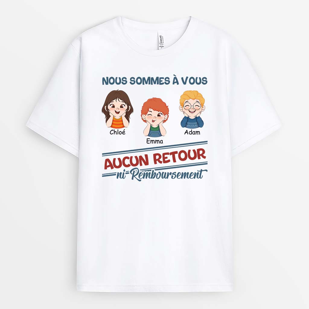 2187AFR1 t shirt nous sommes a vous personnalise