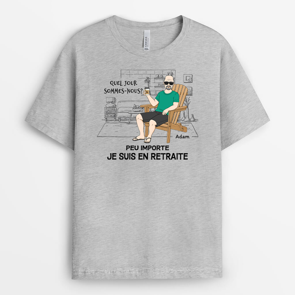 2189AFR1 t shirt quel jour sommes nous peu importe version cool personnalise