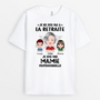 2213AFR1 t shirt je suis une mamie professionnelle version mur personnalise