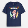 2218AFR1 t shirt la bande dours de mamie colore personnalise