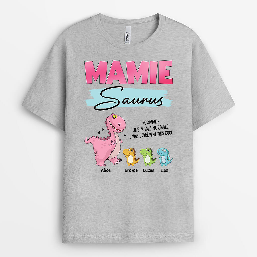 2224AFR1 t shirt mamansaurus version bleu et rose personnalise_be856f9f b83a 47d1 aef0 6c70efab6538