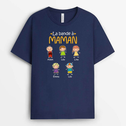 2231AFR2 t shirt la bande a maman mamie version mince personnalise