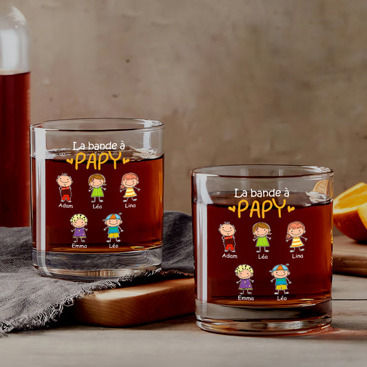 2231IFR1 verre a whisky personnalise la bande a papa version mince 2231ikm5b
