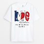 2254AFR2 t shirt amour de mamie francaise personnalise