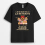 2258AFR1 t shirt je ne suis pas a la retraite version papa papy pyjama personnalise_2