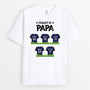 2263AFR1 t shirt lequipe de papa avec maillots de foot personnalise