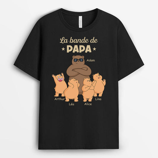 2278AFR1 t shirt la bande a papa papy ours malin personnalise_bac89478 53fa 4fe2 9c37 2e7f63ba8658