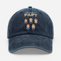 2317AFR1 casquette_ personnalisee delavee dessin enfant la bande a papa et papy 2317ajse8b_a5b573e1 4a60 47b2 9f32 66b4b39b5e0e