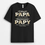 2323AFR2 t shirt tout dabord papa maintenant mamy version carte personnalise