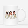 2333MFR1 mug papa ses enfants et ses animaux personnalise