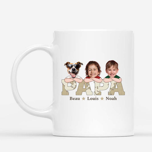 2333MFR1 mug papa ses enfants et ses animaux personnalise_8a72bd64 57b3 423c 9ee4 90609f45b068
