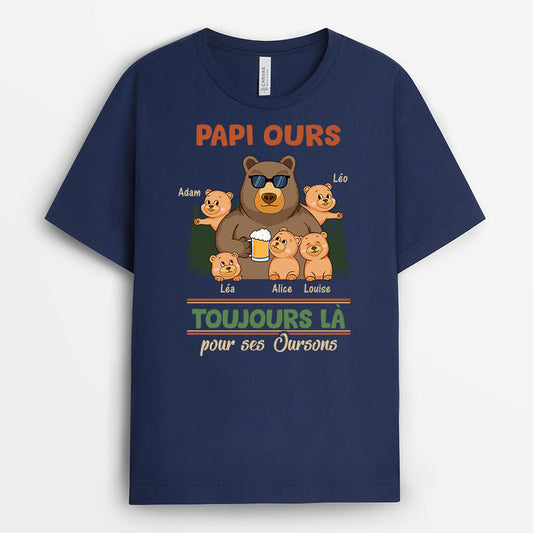 2339AFR1 t shirt papa papy ours toujours la pour ses oursons personnalise_88fce7f2 1a8d 4892 b7c9 d8266d2ff75f