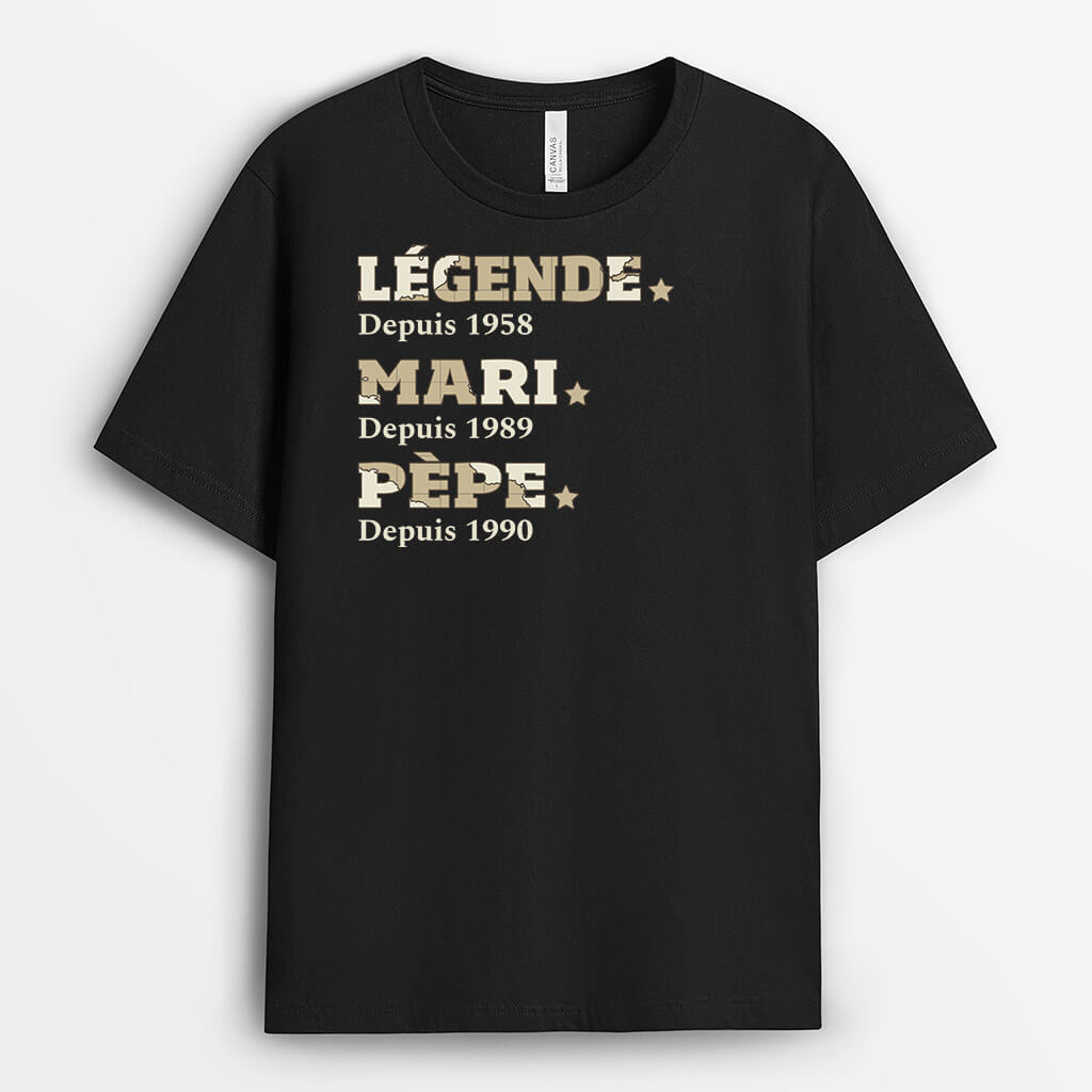 2356AFR2 t shirt legende mari papa papy depuis version carte personnalise_f5d5ac39 20b9 4ef8 8261 7e0fce52d206