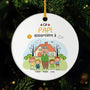 2361OFR1 ornement noel ceramique personnalise ce papy cette mamie appartient a 2361o6l5b