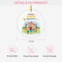 2361OFR3 ornement noel ceramique personnalise ce papy cette mamie appartient a 2361o6l5b