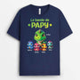 2362AFR2 t shirt la bande a papa papy dinosaures 3d personnalise