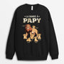 2366AFR1 t shirt la bande a papa papy lion version carte personnalise_e9596e60 61e9 44a0 a14d 48de04f7be09