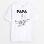 2369AFR1 t shirt papa papy et ses enfants tenant les mains personnalise_2