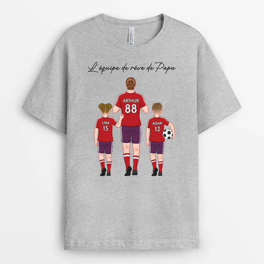 2388AFR1 t shirt lequipe de reve de papa personnalise_2