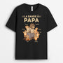 2393AFR1 t shirt la bande a papa papy ours avec vetements elegants personnalise