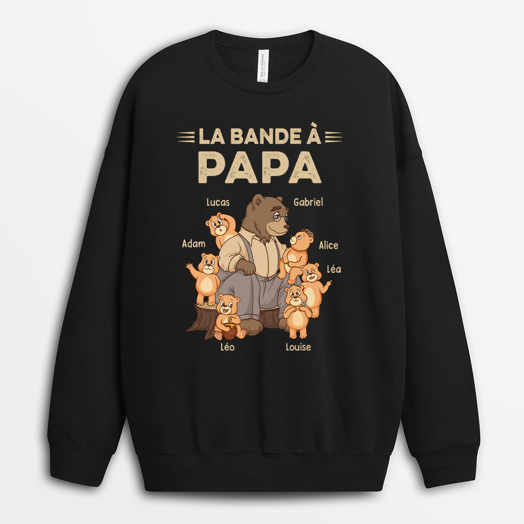 2393HFR1 sweat a capuche personnalise la bande a papa papy ours 2393h6l5b_jpg