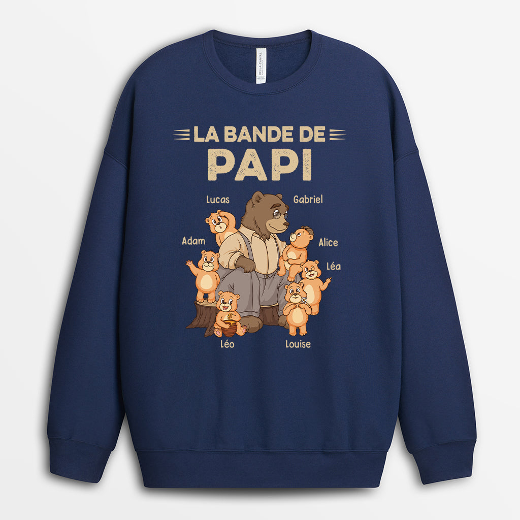 2393HFR2 sweat a capuche personnalise la bande a papa papy ours 2393h6l5b_39166cb1 658e 45cd bece a5b7dee077e0