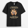 2394AFR1 t shirt je suis un papy professionnel version ours avec vetements elegants personnalise