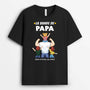 2397AFR1 t shirt la bande a papa papy muscle personnalise