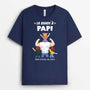 2397AFR2 t shirt la bande a papa papy muscle personnalise