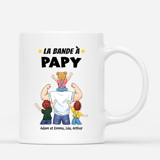 2397MFR1 mug la bande a papa papy muscle personnalise