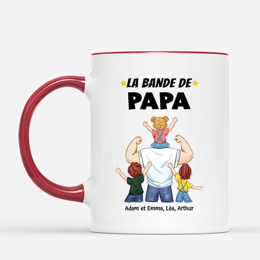 2397MFR2 mug la bande a papa papy muscle personnalise