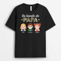 2399AFR1 t shirt la bande de papa papy militaire personnalise_2