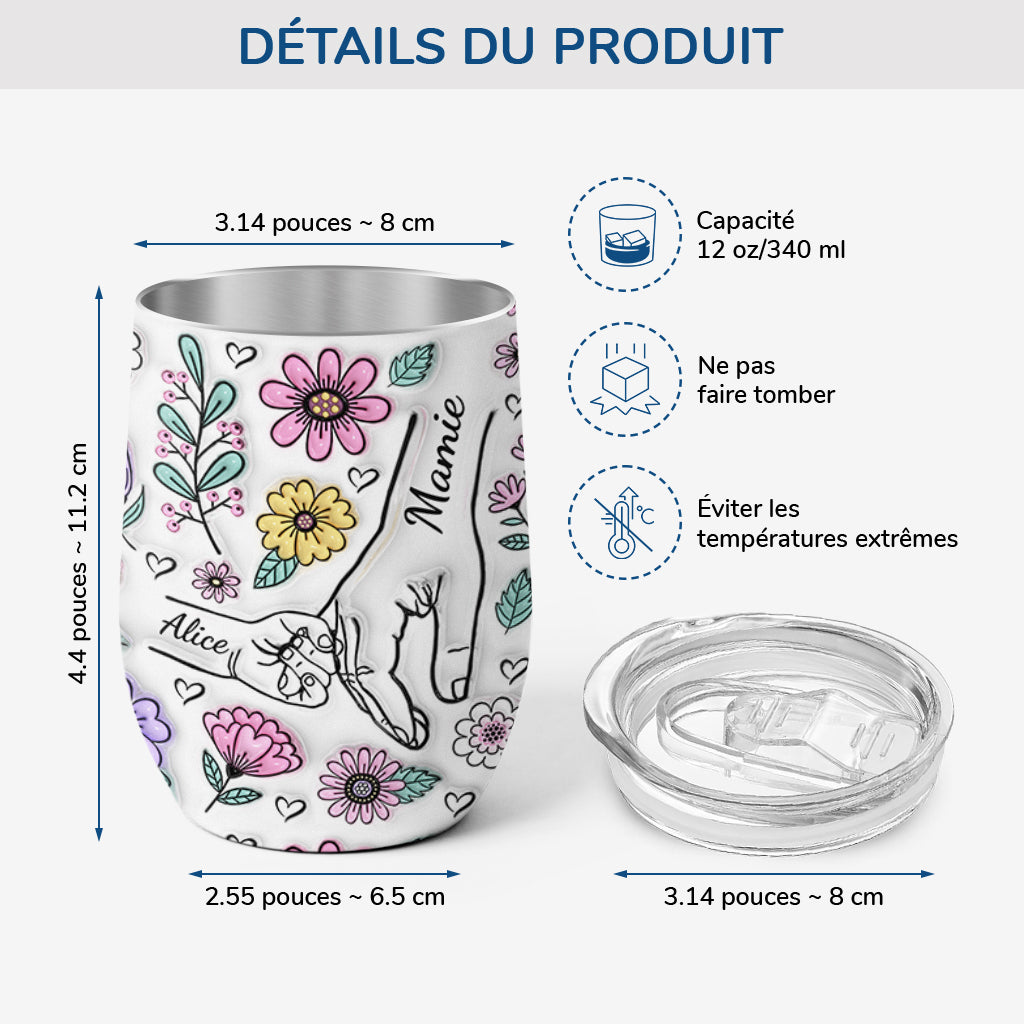 2408TFR3 _effet dimpression 3d_ verre a vin personnalise avec couvercle maman mamie fleur pastel 2408T5H5A