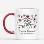 2411FR2 mug famille tenant les mains avec coeurs personnalise