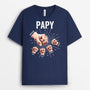 2418AFR1 t shirt papa bosses de boing authentiques personnalise