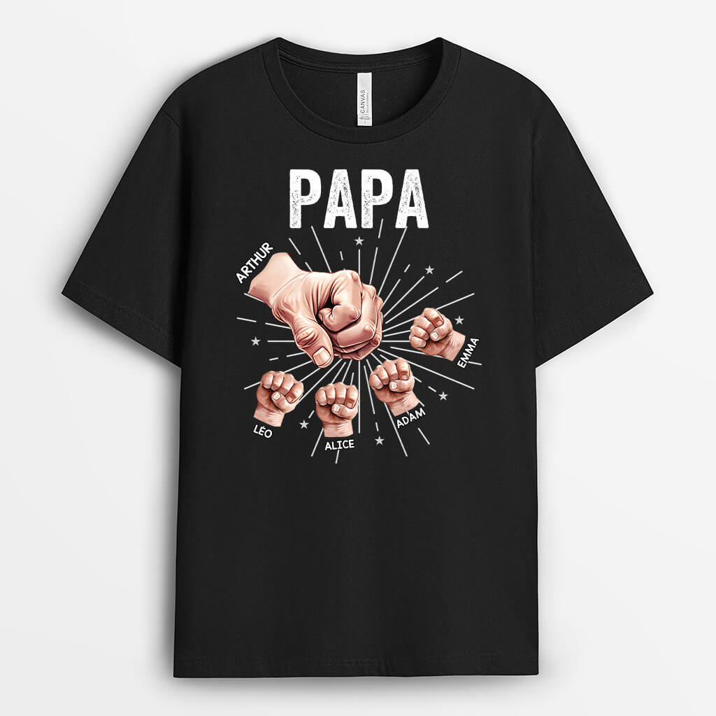 2418AFR1 t shirt papa bosses de boing authentiques personnalise_2