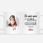 2450MFR1 mug je suis une super collegue personnalise