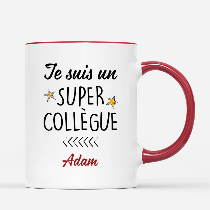 2450MFR3 mug je suis un super collegue personnalise