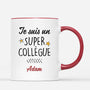 2450MFR3 mug je suis un super collegue personnalise