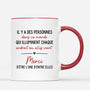 2457MFR3 mug il y a des personnes dans le monde version femme personnalise