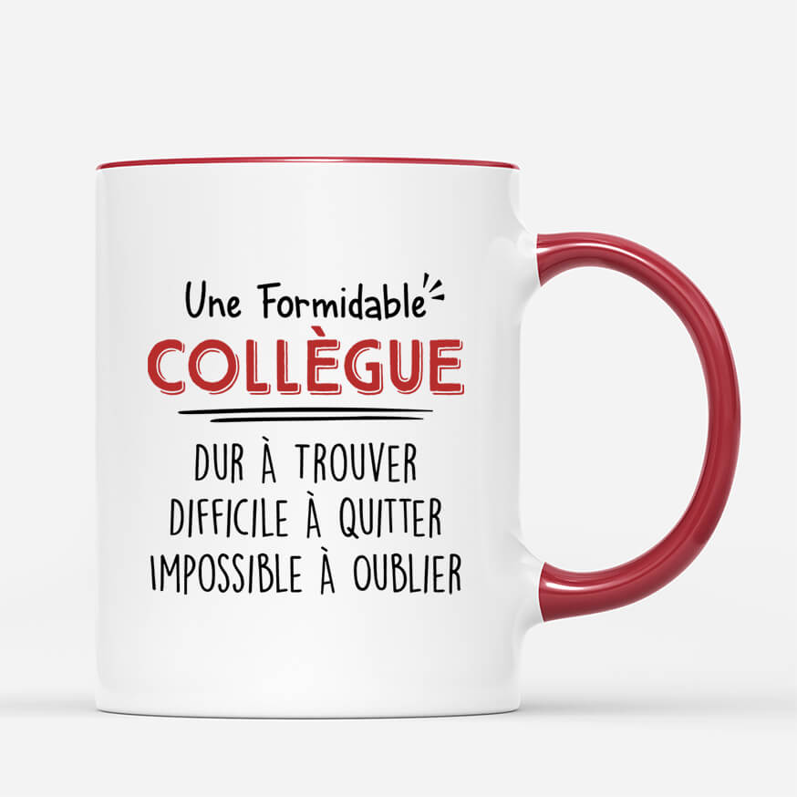 2458MFR3 mug une formidable collegue personnalise