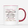 2476MFR3 mug ma soeur est comme le cafe personnalise