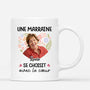 2487MFR1 mug une marraine se choisit avec le coeur personnalise