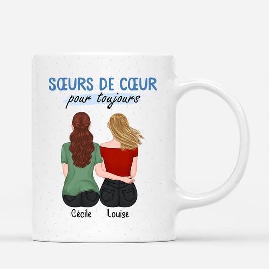 2489MFR1 mug soeur de coeur pour toujours personnalise_1f5737cf 6fc8 43a0 873c 456163d4ea0f