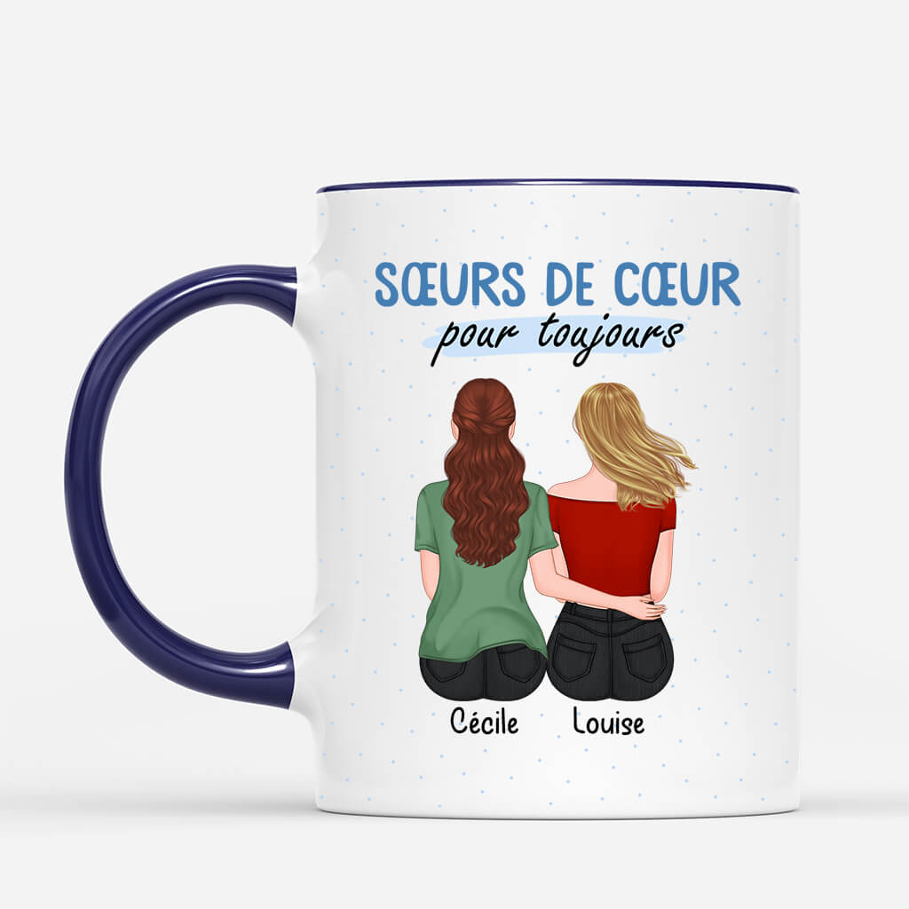 2489MFR2 mug soeur de coeur pour toujours personnalise_d9a768a7 23e1 4659 9a62 2928baa4a308