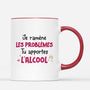 2490MFR3 mug je ramene les problemes tu apportes lalcool personnalise