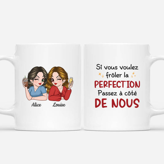 2492MFR1 mug si vous voulez froler la perfection personnalise