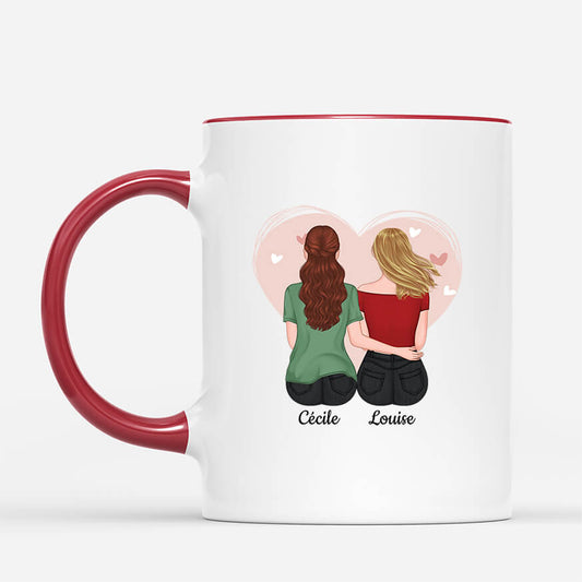 2493MFR2 mug les amies sont comme les etoiles personnalise