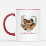 2494MFR3 mug la famille cest la maison du coeur personnalise